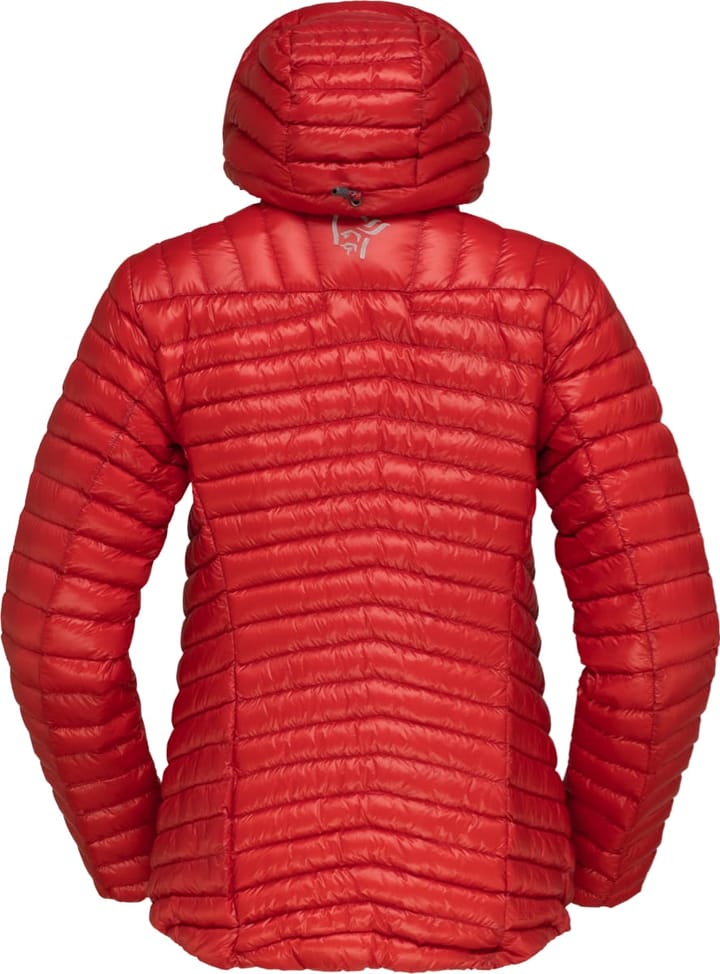 Norrøna Women's Trollveggen Superlight Down850 Hood True Red Norrøna Norrøna Women's Trollveggen Superlight Down850 Hood True Red Norrøna