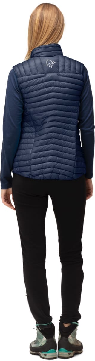 Norrøna Women's Trollveggen Superlight Down850 Vest Indigo Night Norrøna Norrøna Women's Trollveggen Superlight Down850 Vest Indigo Night Norrøna