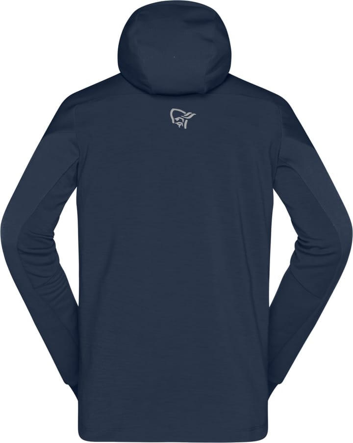 Norrøna Trollveggen Powerstretch Pro Zip Hood M's Indigo Night Norrøna