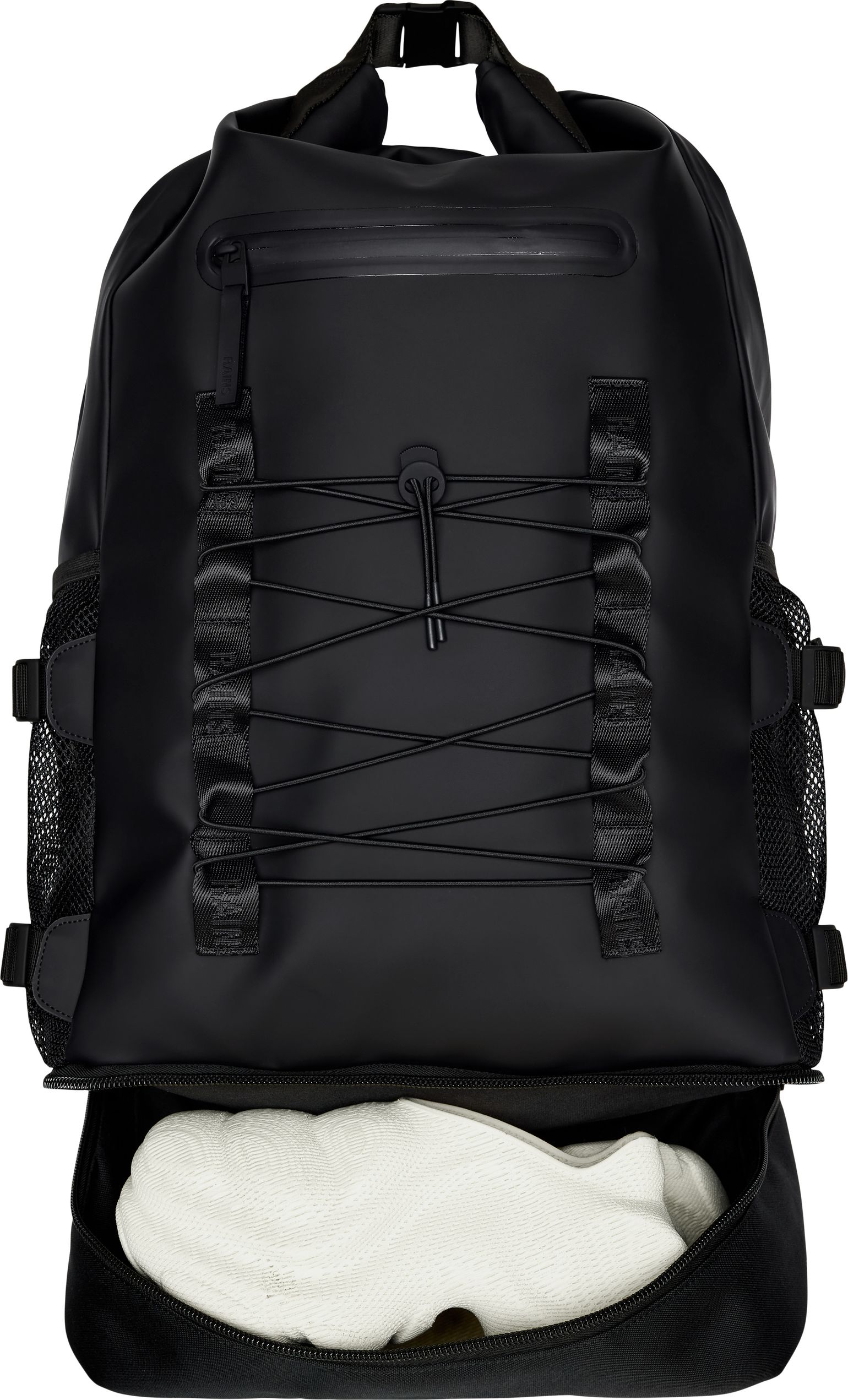 Rains Trail Mountaineer Rolltop Large W3 Black