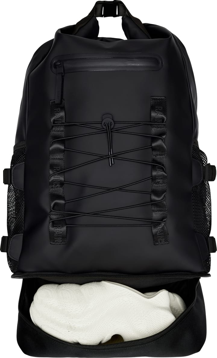 Rains Trail Mountaineer Rolltop Large W3 Black Rains