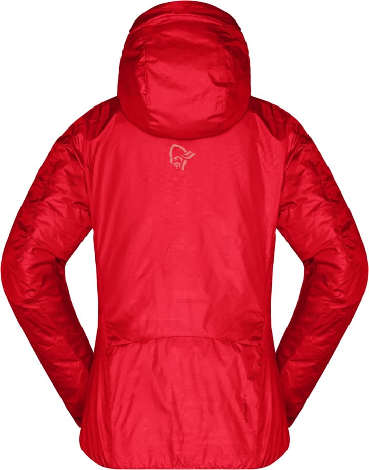 Norrøna Trollveggen Primaloft100 Zip Hood W's True Red Norrøna Norrøna Trollveggen Primaloft100 Zip Hood W's True Red Norrøna
