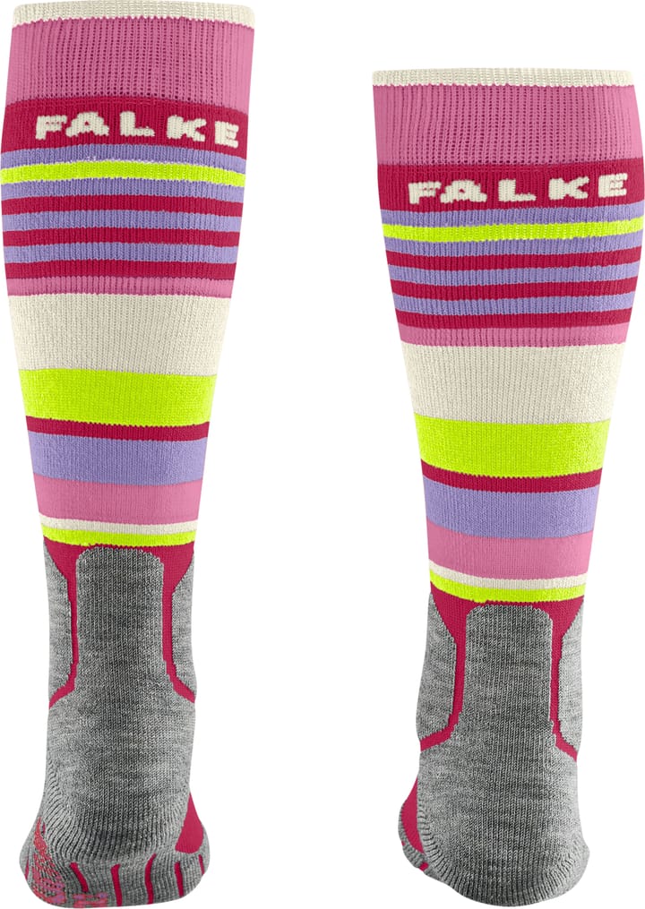 Falke Kids' Falke Sk2 Stripes Intermediate Skiing Knee-High Socks Rose Falke Falke Kids' Falke Sk2 Stripes Intermediate Skiing Knee-High Socks Rose Falke