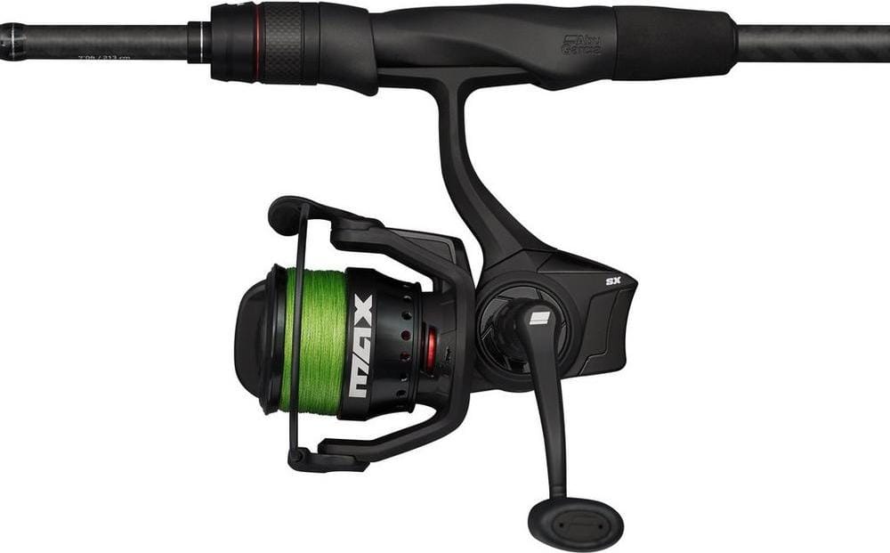 abu garcia silver max spin combo fiskestang og hjul Pro Spinning 7'0" Medium A smooth Carbon Matrix drag system provides consistent performance while the Rocket Line Management system ensures superior line management Abu Garcia Max ELITE Spinning