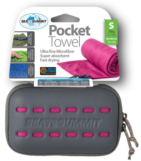 Sea To Summit Pocket Towel S Cobalt Blue Sea To Summit