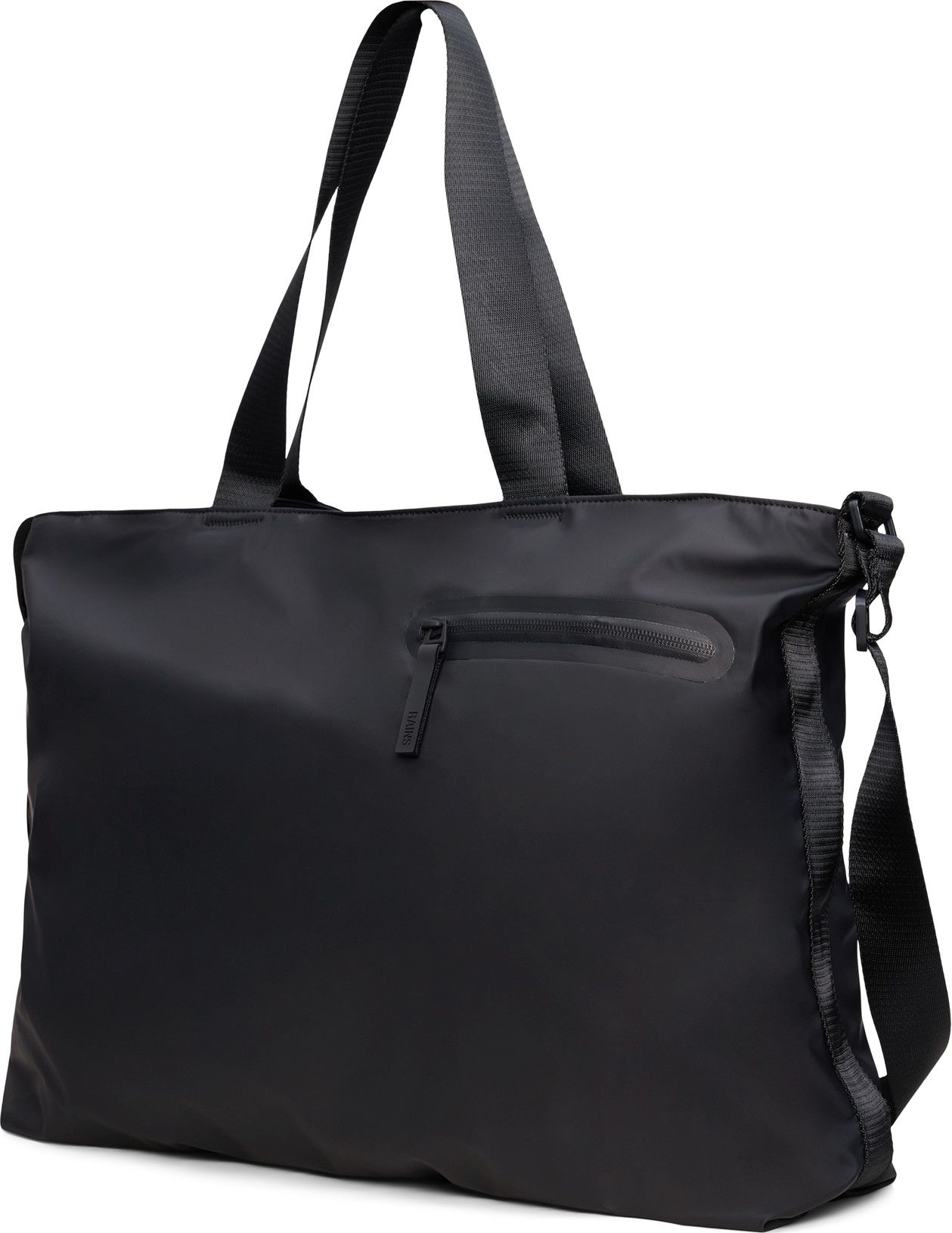 Rains Dash Messenger Tote Bag Black
