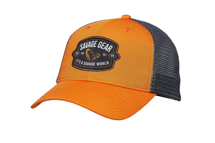Savage Gear Badge Trucker Cap Orange Savage Gear
