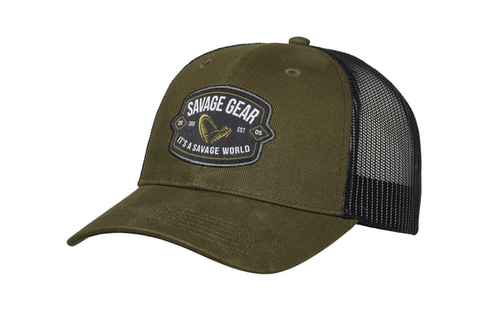 Savage Gear Badge Trucker Cap Green Savage Gear