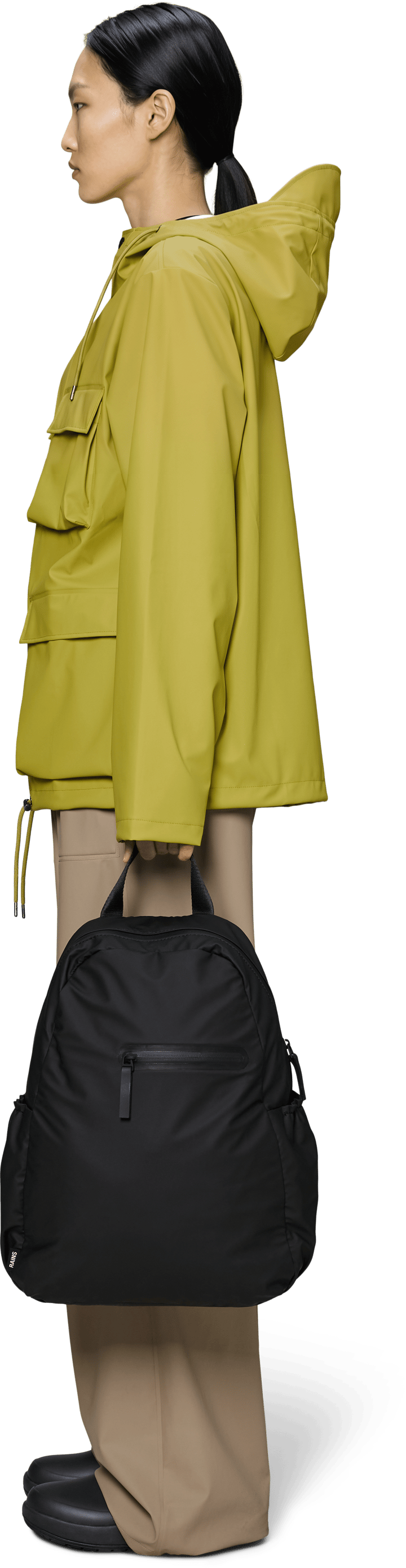 Rains Dash Backpack Black Rains