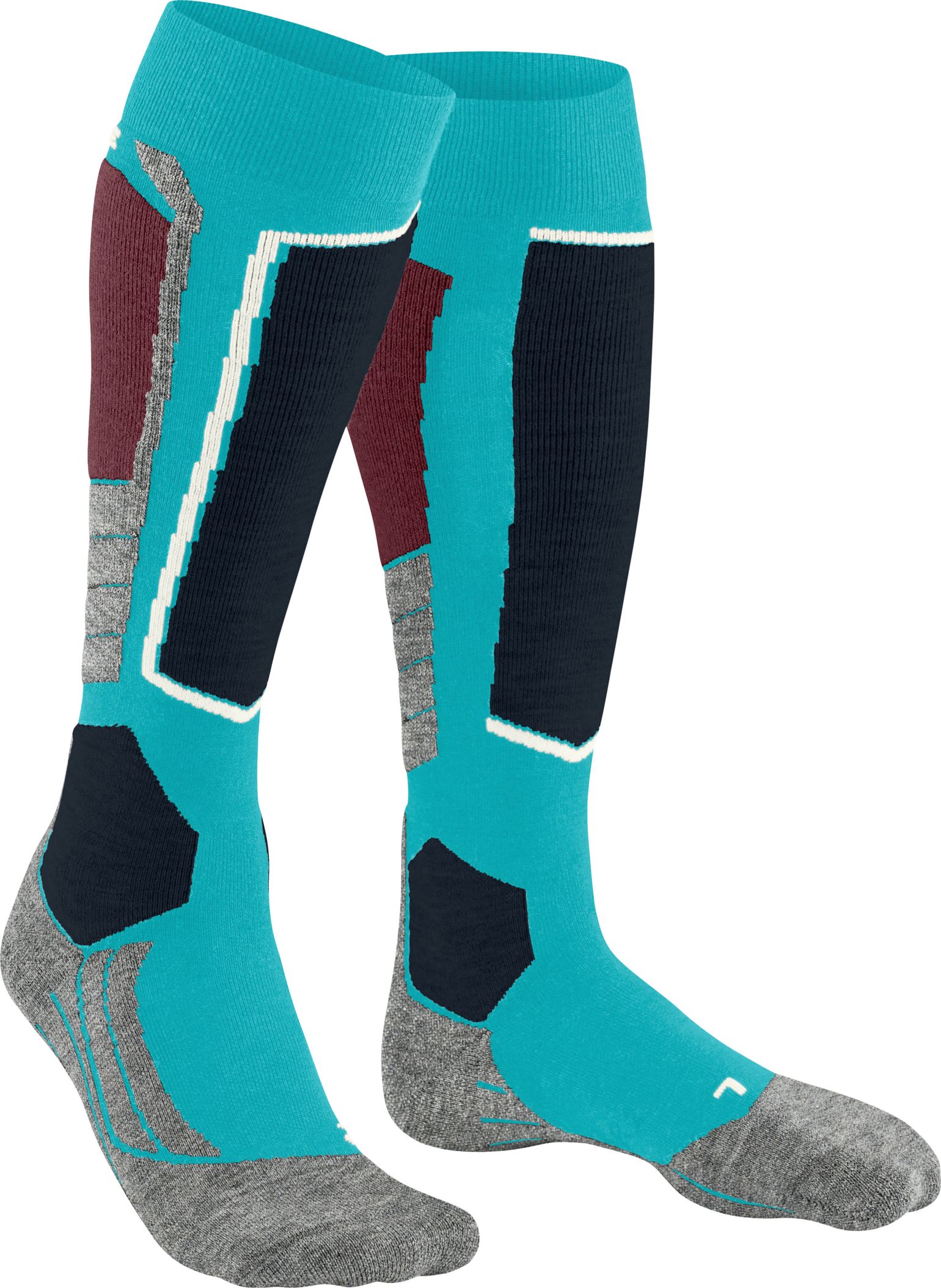 Falke Women's SK2 Intermediate Peacock Blue