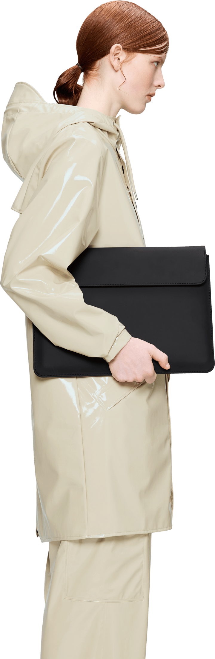 Rains Laptop Portfolio 15"/16'' Black Rains