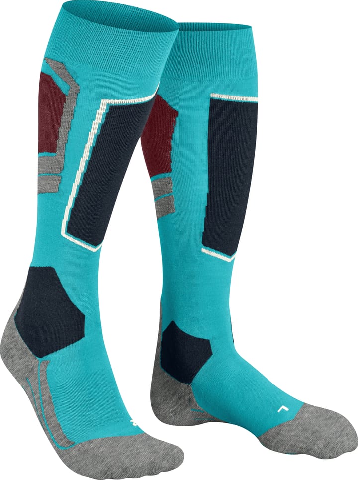 Falke Women's SK4 Knee-High Socks Peacock Blue Falke