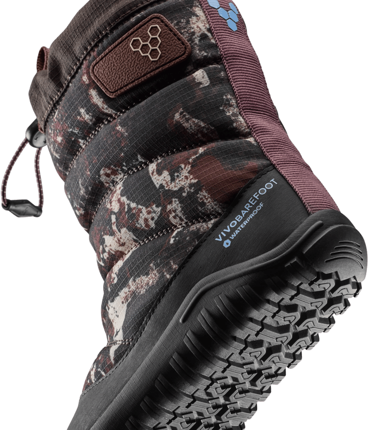 Vivobarefoot Kids' Tracker Boot AT Pre-School Mole Print Vivobarefoot