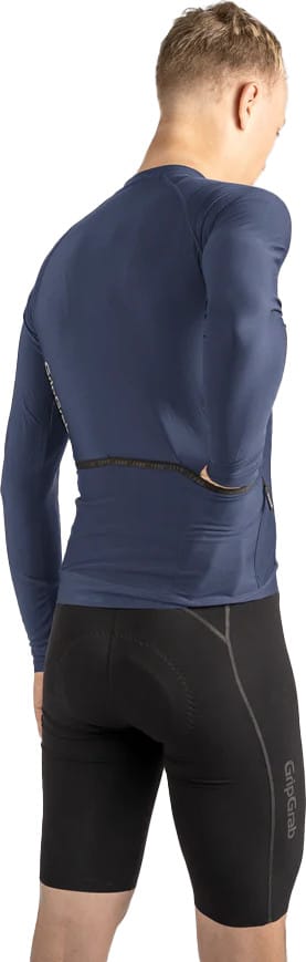 Gripgrab Men's Pacr Long Sleeve Jersey Navy Blue Gripgrab