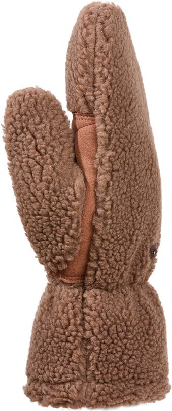 Kombi Women's Camila Sherpa Mittens Brown Oak Kombi