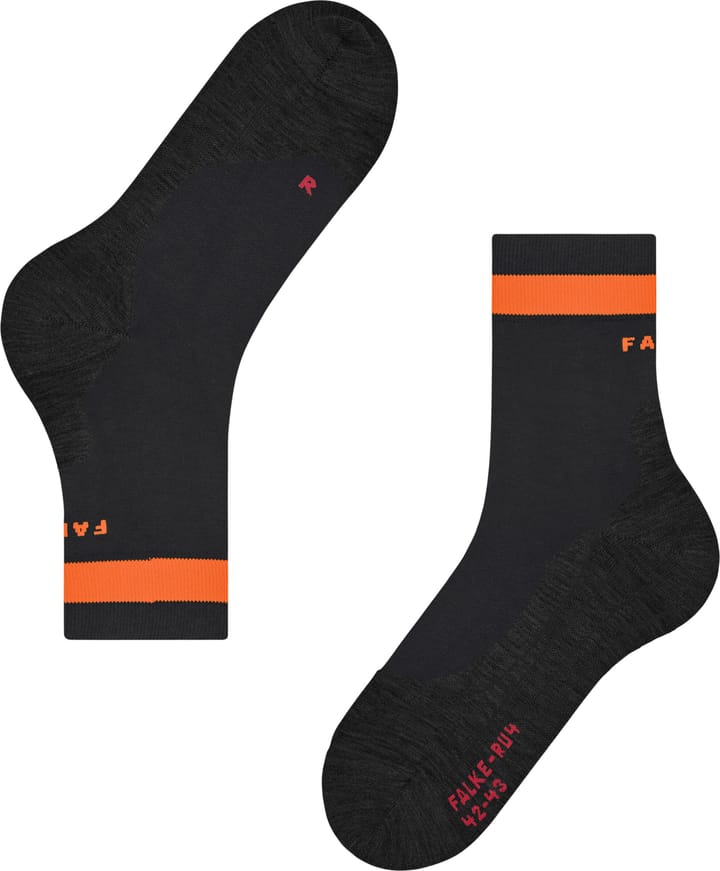 Falke Men's RU4 Endurance Running Socks Black Falke