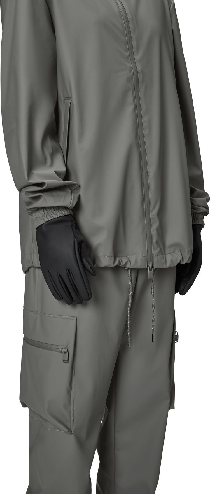 Rains Gloves Black Rains