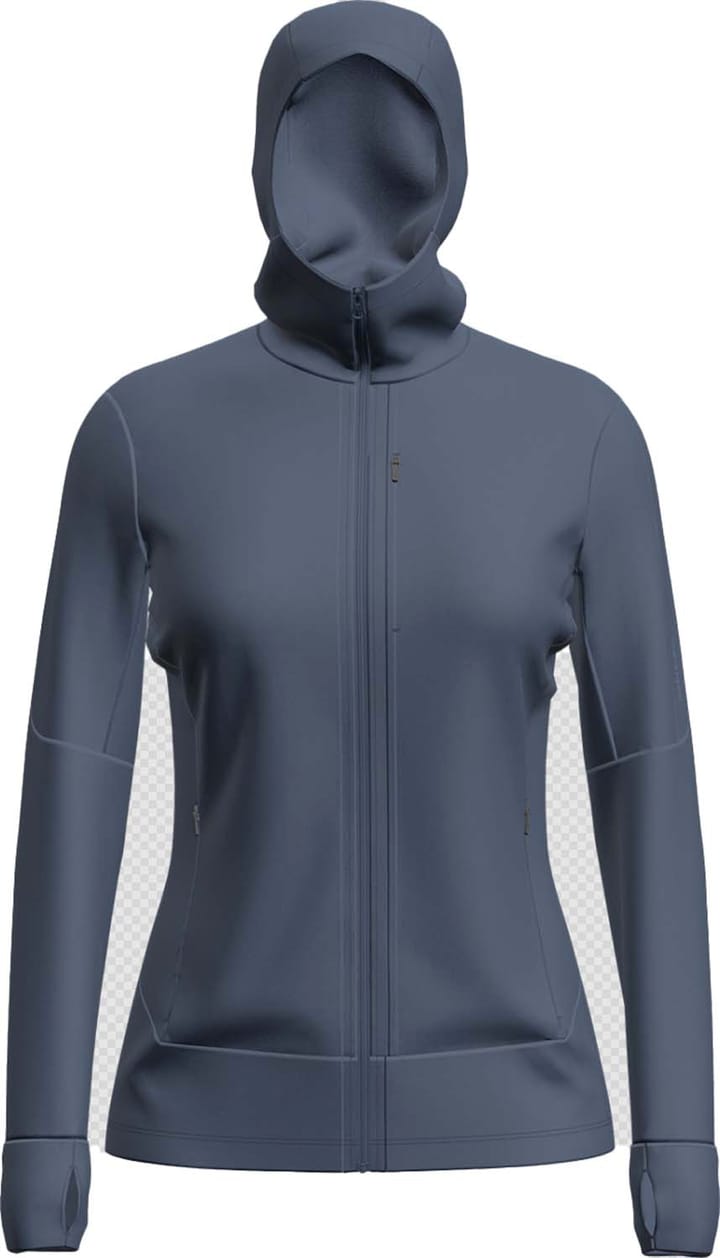 Icebreaker Women's Merino 260 Quantum IV Long Sleeve Zip Hoodie Dawn Icebreaker