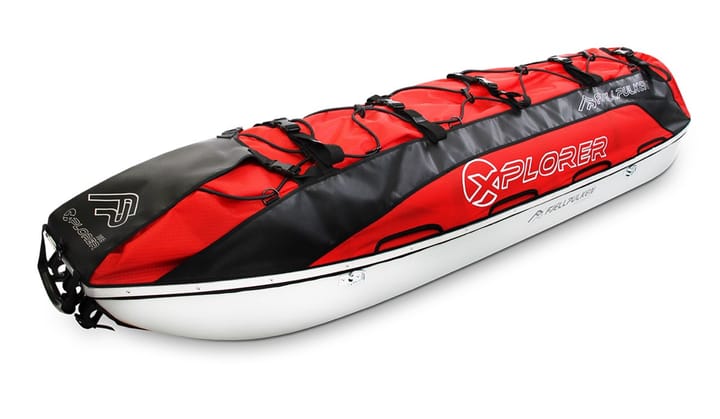 Fjellpulken Xplorer Ekspedisjonspulk Rød 168cm Fjellpulken
