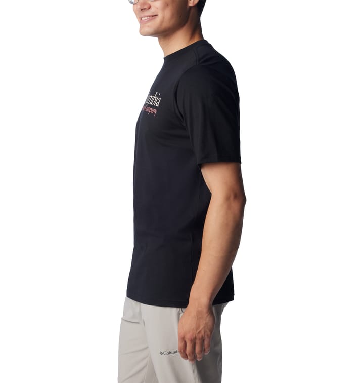 Columbia Men's CSC Basic Logo Short Sleeve Black, Csc Retro Logo Columbia Columbia Men's CSC Basic Logo Short Sleeve Black, Csc Retro Logo Columbia