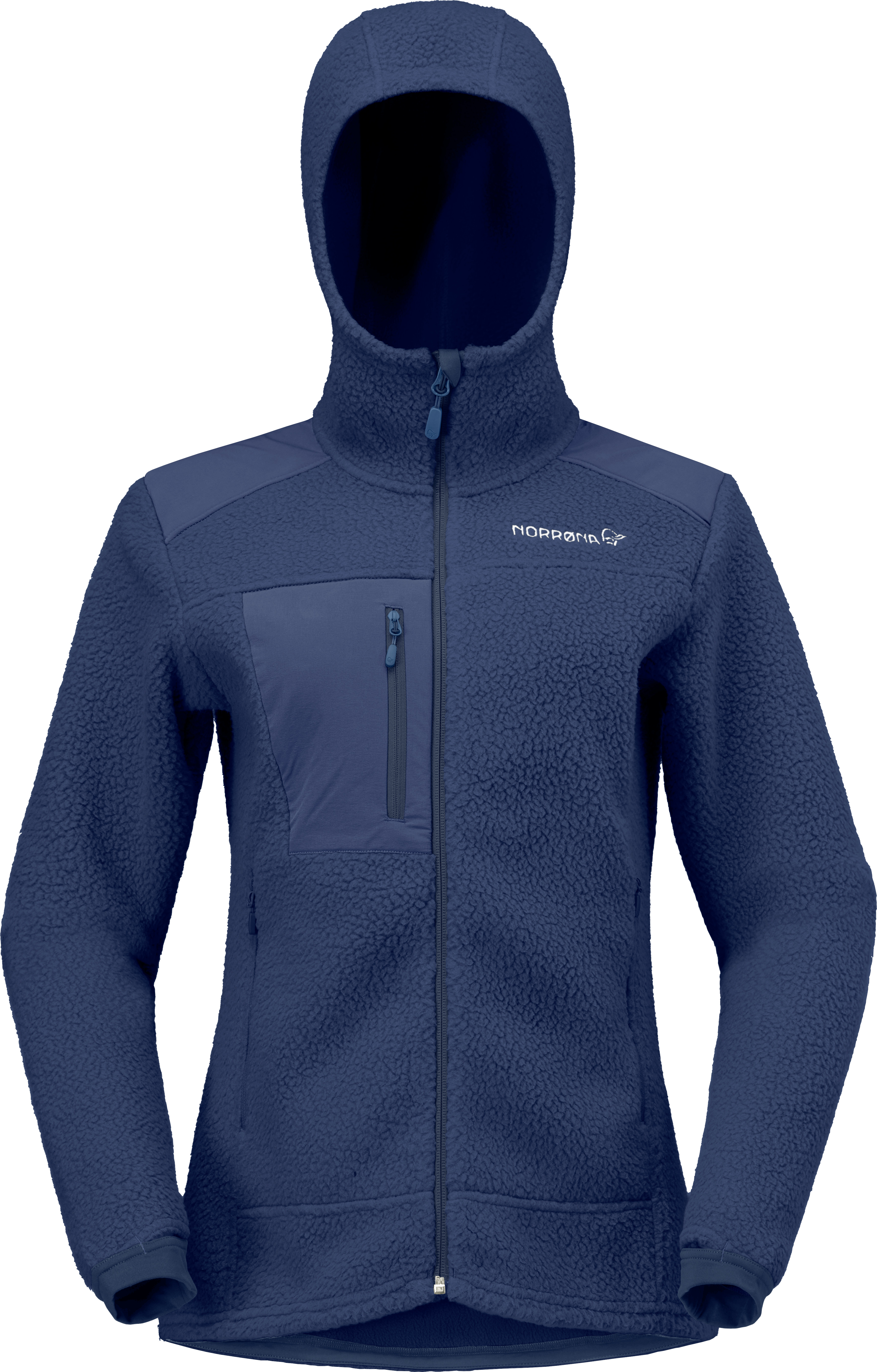Norrøna Women's Trollveggen Warm3 Zip Hood Indigo Night | Buy
