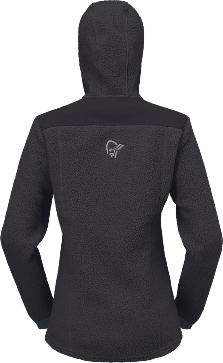 Norrøna Women's Trollveggen Warm3 Zip Hood Phantom Norrøna