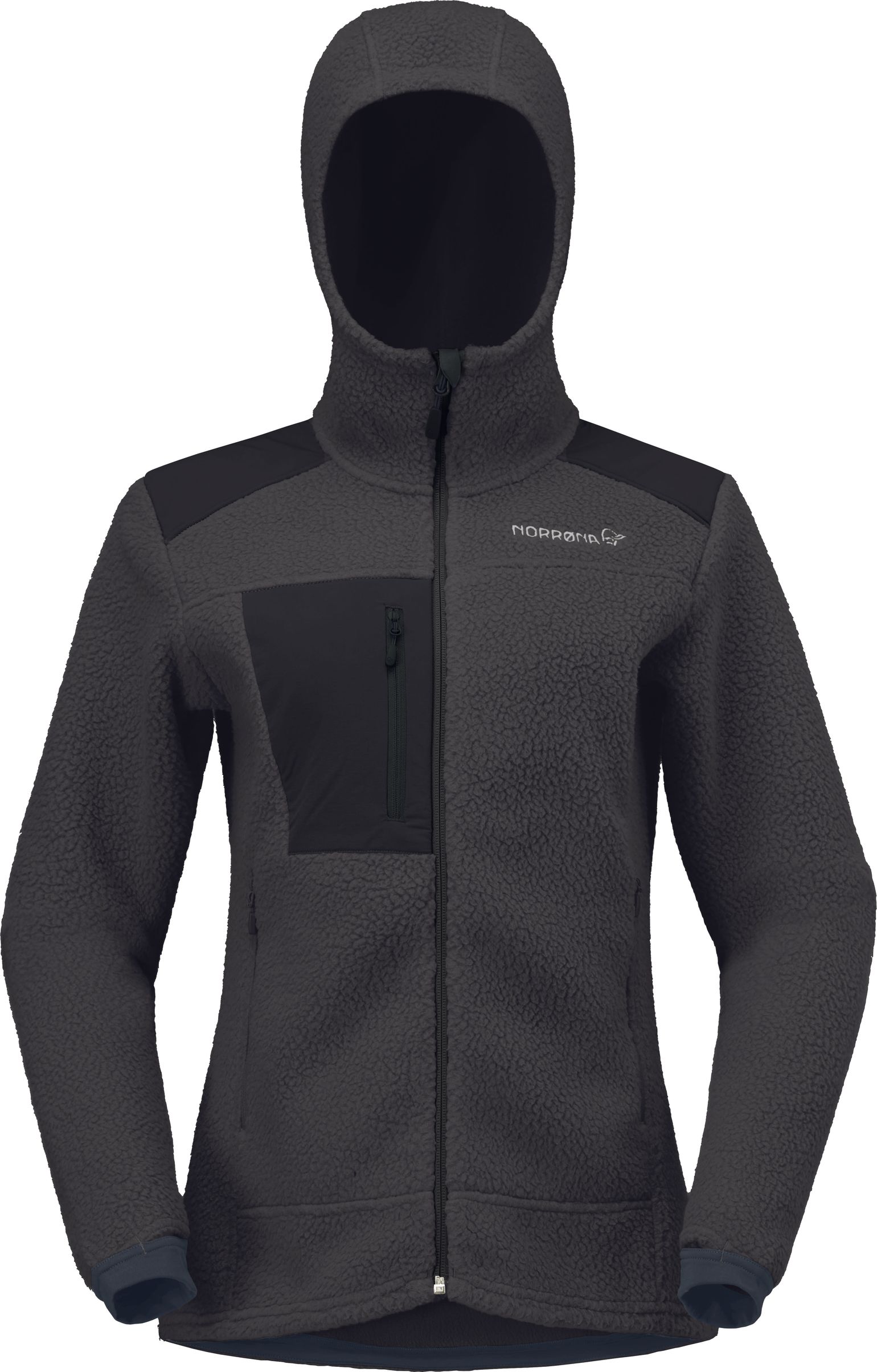 Norrøna Women's Trollveggen Warm3 Zip Hood Phantom