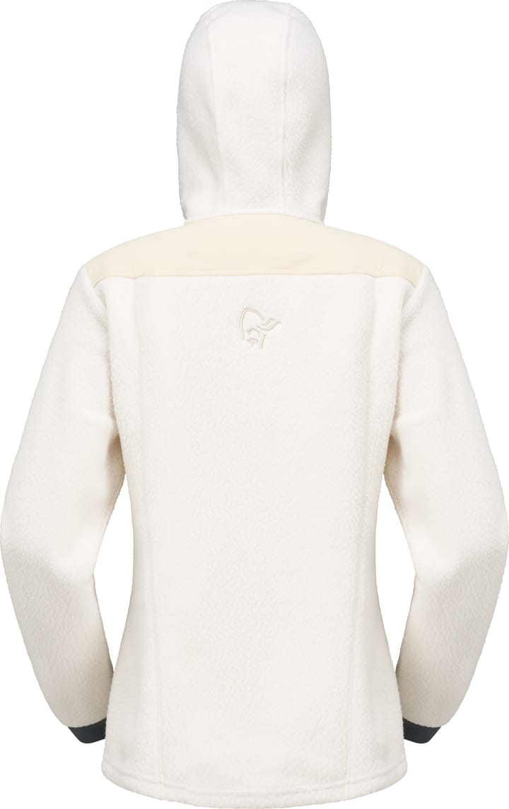 Norrøna Women's Trollveggen Warm3 Zip Hood Whisper White Norrøna