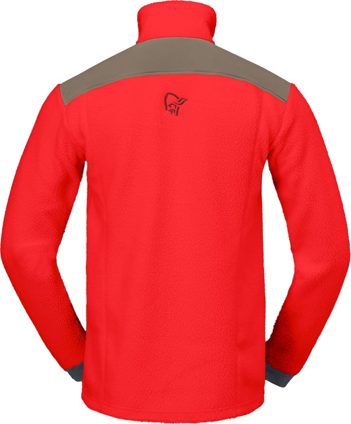 Norrøna Men's Trollveggen Warm3 Jacket Flame Scarlet Norrøna