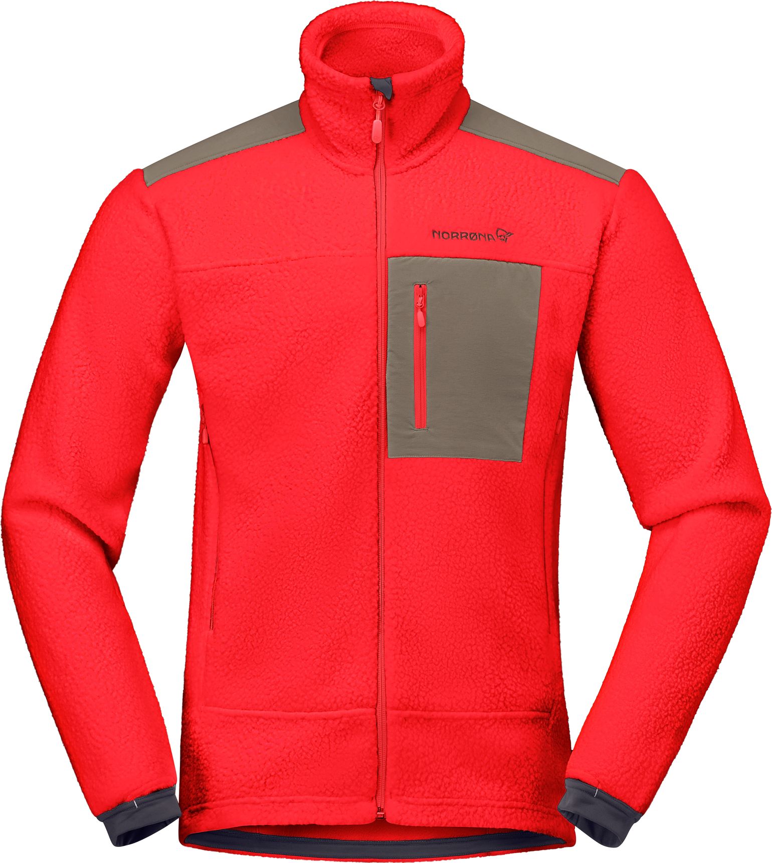 Norrøna Men's Trollveggen Warm3 Jacket Flame Scarlet
