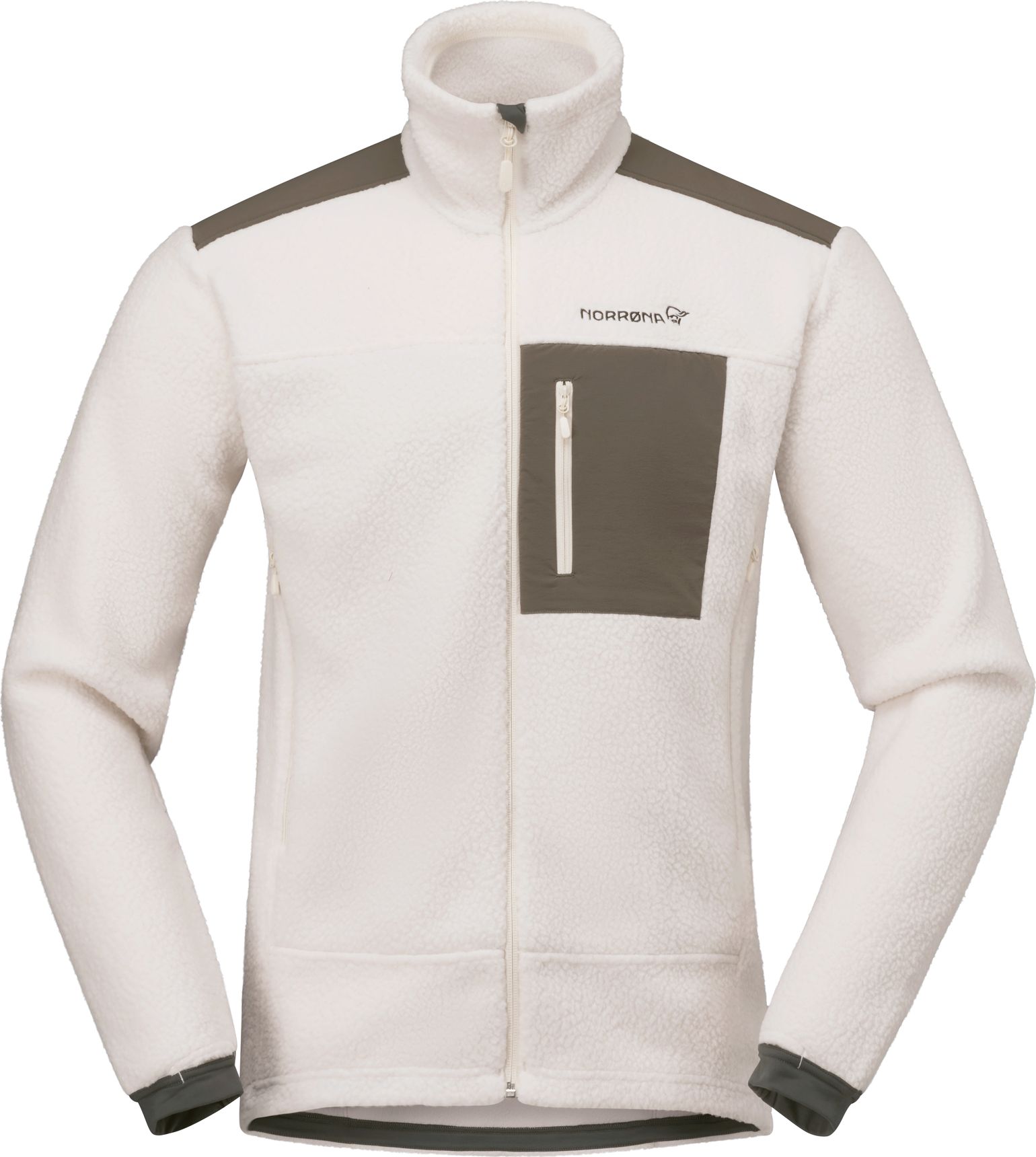Norrøna Men's Trollveggen Warm3 Jacket Whisper White