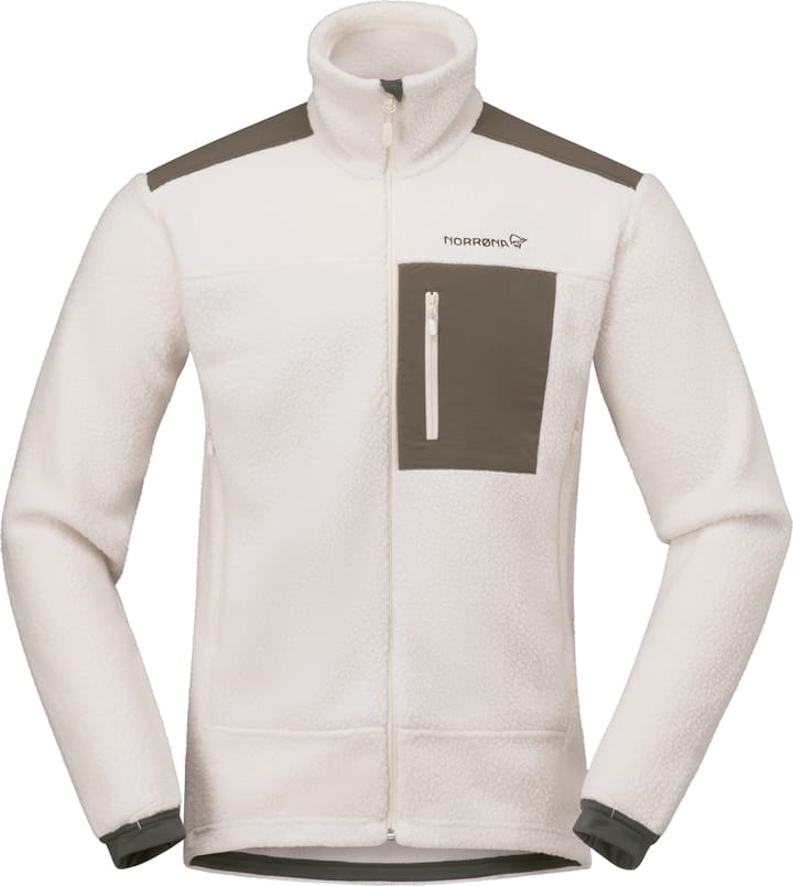 Norrøna Men's Trollveggen Warm3 Jacket Whisper White Norrøna Norrøna Men's Trollveggen Warm3 Jacket Whisper White Norrøna