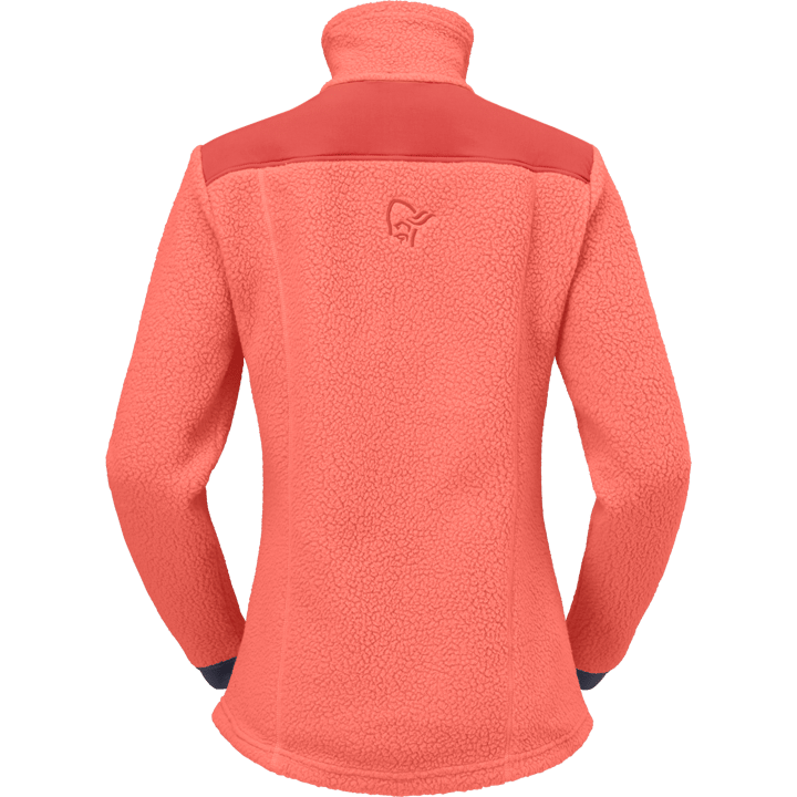 Norrøna Women's Trollveggen Warm3 Jacket Deep Sea Coral/baked Apple Norrøna