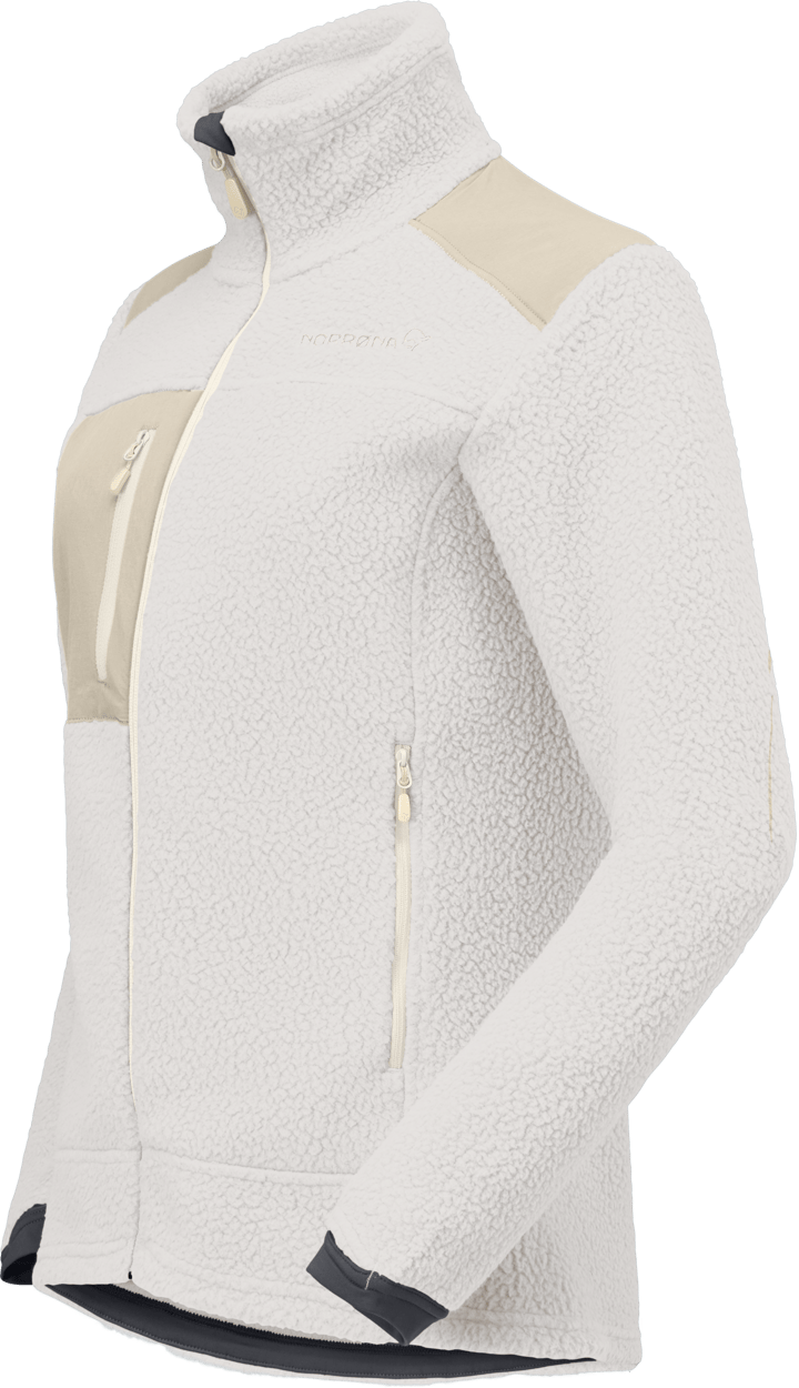 Norrøna Women's Trollveggen Warm3 Jacket Whisper White/oatmeal Norrøna