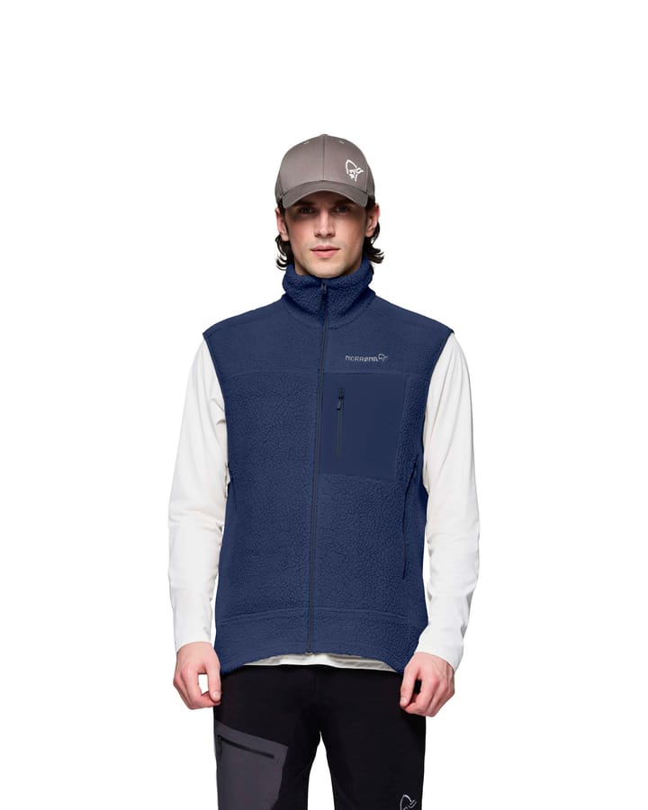 Norrøna Men's Trollveggen Warm3 Vest Indigo Night Norrøna Norrøna Men's Trollveggen Warm3 Vest Indigo Night Norrøna