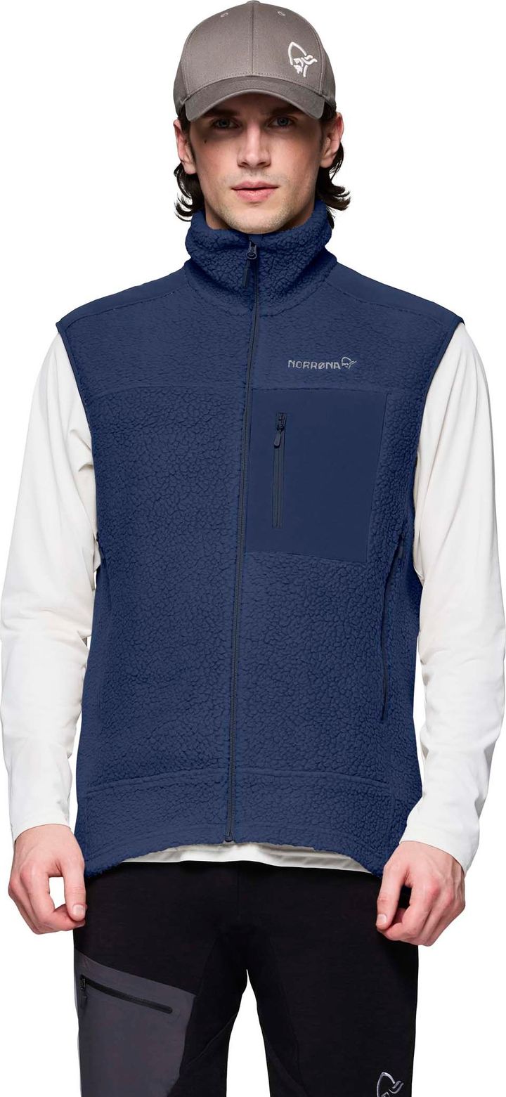 Norrøna Men's Trollveggen Warm3 Vest Indigo Night Norrøna