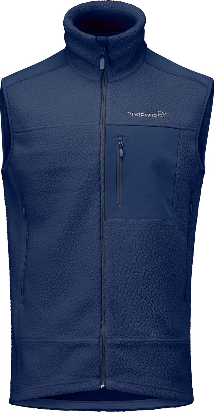 Norrøna Men's Trollveggen Warm3 Vest Indigo Night Norrøna