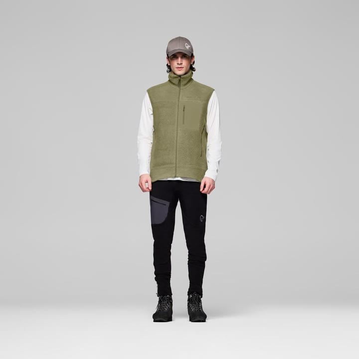 Norrøna Men's Trollveggen Warm3 Vest Deep Lichen Green Norrøna