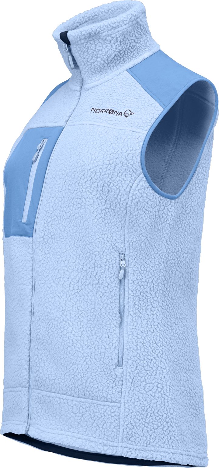 Norrøna Women's Trollveggen Warm3 Vest Cashmere Blue/allure Norrøna