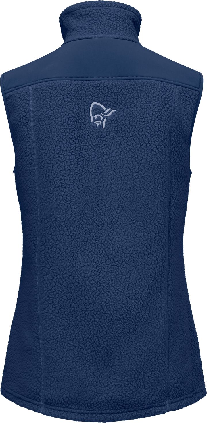 Norrøna Women's Trollveggen Warm3 Vest Indigo Night Norrøna