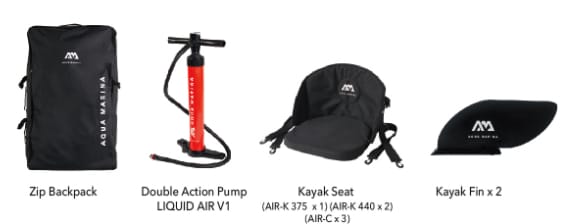 Aqua Marina Tomahawk AIR-K 440 Gray+Yellow Aqua Marina Aqua Marina Tomahawk AIR-K 440 Gray+Yellow Aqua Marina