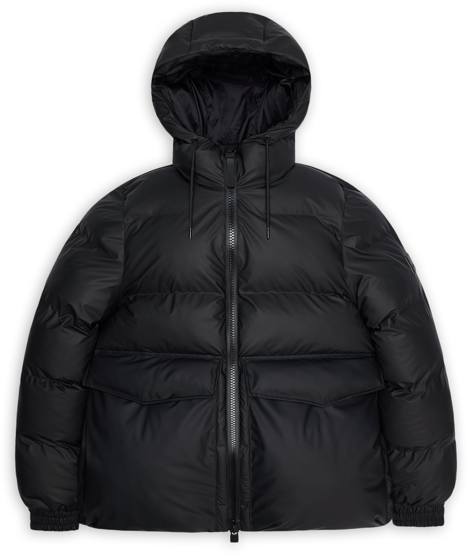 Rains Women's Alta A-Line Puffer Jacket W3t3 Black