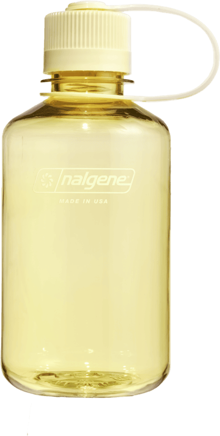 Nalgene 454ml Narrow Mouth Sustain Water Bottle Butter Nalgene