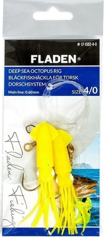 Fladen Fladen Octopus Solid Yellow #8/0 0,80mm Fladen