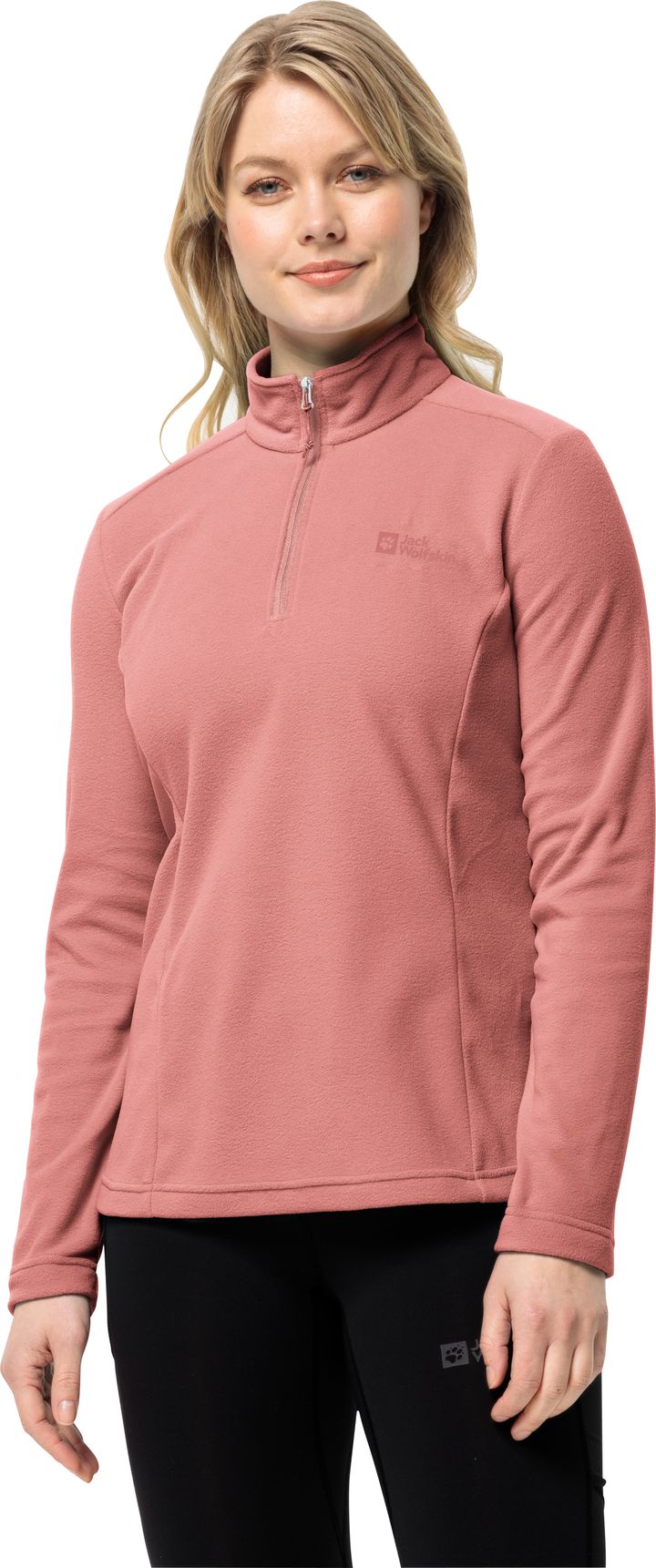 Jack Wolfskin Women's Taunus Halfzip Mineral Red Jack Wolfskin