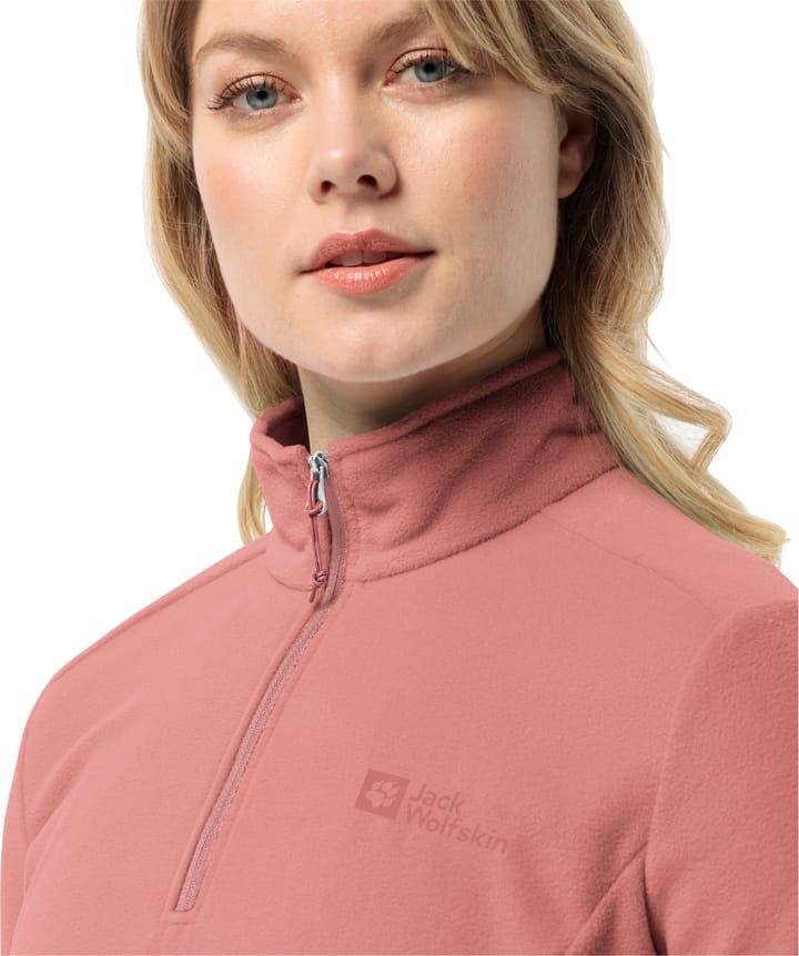 Jack Wolfskin Women's Taunus Halfzip Mineral Red Jack Wolfskin