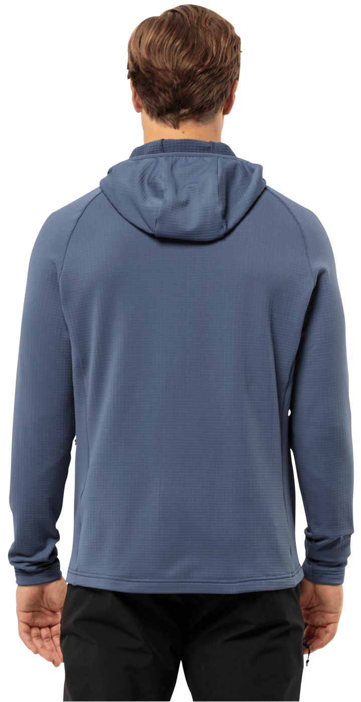 Jack Wolfskin Men's Kolbenberg Hooded Full Zip Evening Sky Jack Wolfskin Jack Wolfskin Men's Kolbenberg Hooded Full Zip Evening Sky Jack Wolfskin