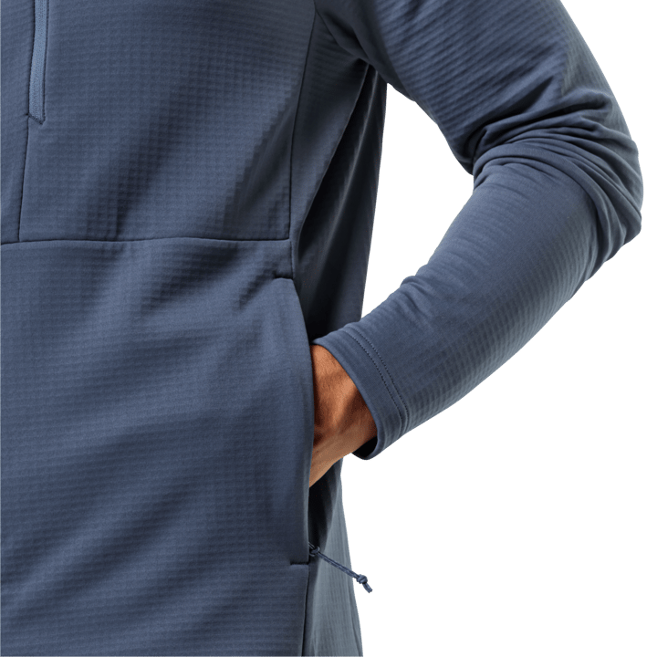 Jack Wolfskin Men's Kolbenberg Hooded Full Zip Evening Sky Jack Wolfskin Jack Wolfskin Men's Kolbenberg Hooded Full Zip Evening Sky Jack Wolfskin