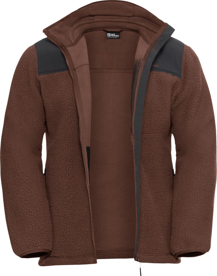 Jack Wolfskin Men's Kammweg Pile Fz Hot Choc Jack Wolfskin
