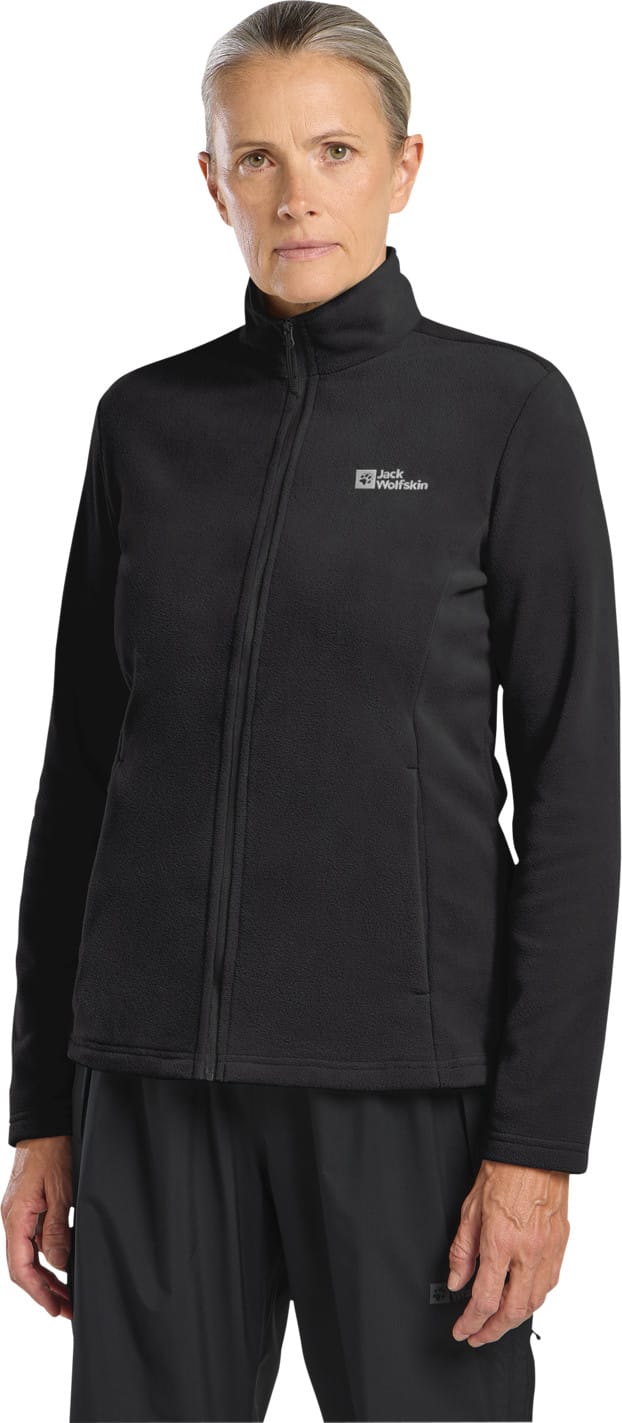Jack Wolfskin Women's Taunus Full Zip Black Jack Wolfskin Jack Wolfskin Women's Taunus Full Zip Black Jack Wolfskin